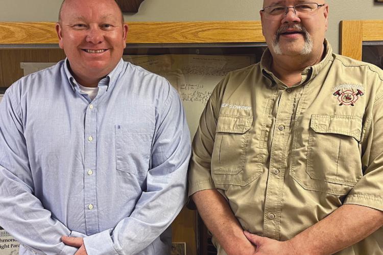 Captain joins fire department