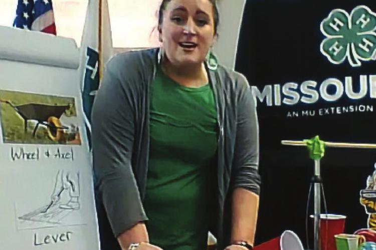ENGAGEMENT SPECIALIST Chelsea Corkins offers a web-accessible learning program for children.