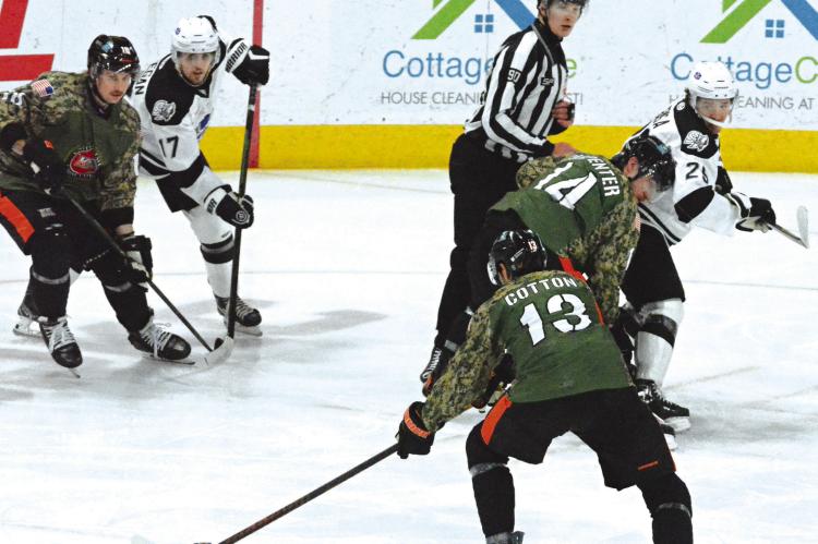A FAST, PHYSICAL sport like hockey is best enjoyed in person, not on a screen, especially when it’s played in a smaller venue like the metro area’s Cable Dahmer Arena, where it’s easy to get an intimate view of the action. MIRANDA JAMISON | Staff