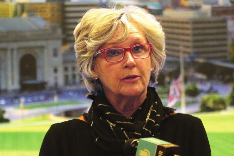 THE CHAIRWOMAN of the Kansas City Chamber of Commerce, Carolyn Watley, discusses why the chamber decides to endorse Missouri Medicaid expansion, with reasons including public health, job creation and saving tax dollars. Thirty six states have expanded Medicaid coverage. J.C. VENTIMIGLIA | Staff