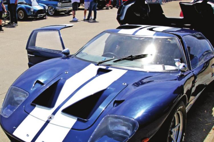 VINTAGE and modern vehicles drive guests to the car show at the 40th Annual Richmond Mushroom Festival in the municipal center parking lot. The show returns for 2022.