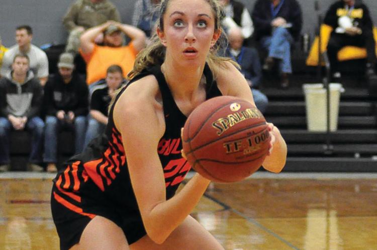 At the line