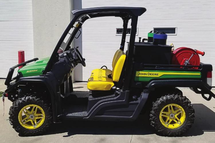 THIS GATOR will wrestle grass and brush fires for Richmond.