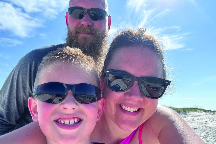 TESHA BUHRMEISTER serves students at Hardin-Central with the support of her husband, Shane, and their son, Paxton. Submitted