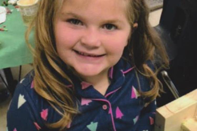 Adeline Knutter Daughter of Travis and Carrie Knutter