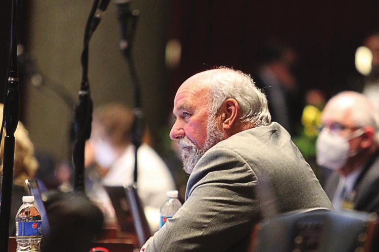 Staff REP. JIM NEELEY, a physician, says a statewide prescription drug monitoring program would represent an invasion of privacy. ‘