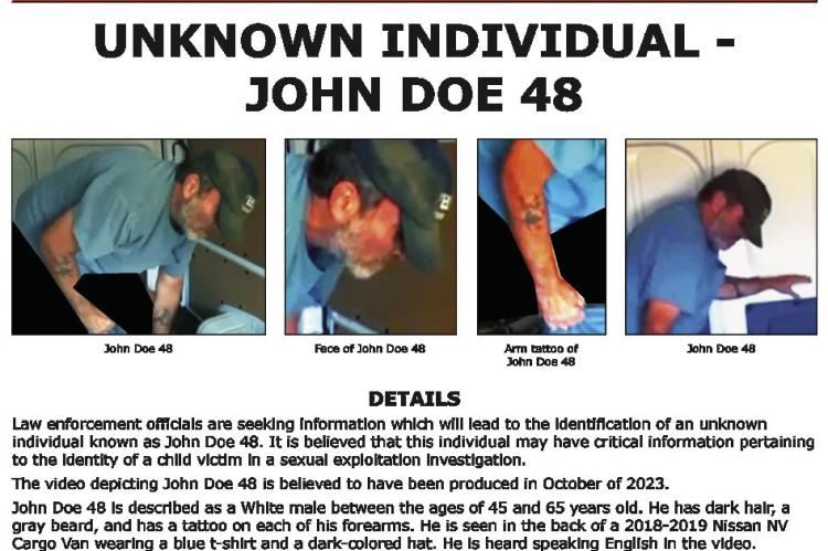 THE FEDERAL BUREAU of Investigation sent out a flyer requesting information. Submitted