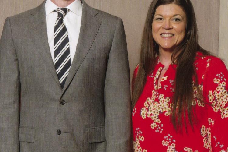 Senator Josh Hawley (left) and Heather Pugh met in May while attending sheltered workshops in Washington D.C. Read more on Page 6. | Submitted