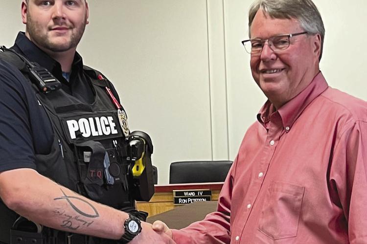 Gardner sworn in as RPD officer