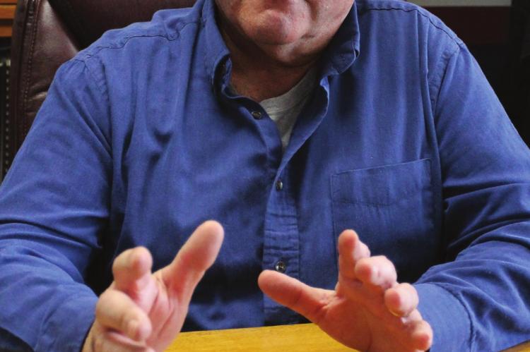 RAY COUNTY Commissioner Allen Dale talks about a few of his many accomplishments over two decades of public service. J.C. VENTIMIGLIA | Staff