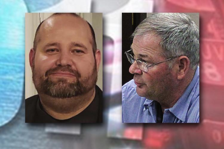 Ray County Sheriff Scott Childers and 911 Board President Paul Harris