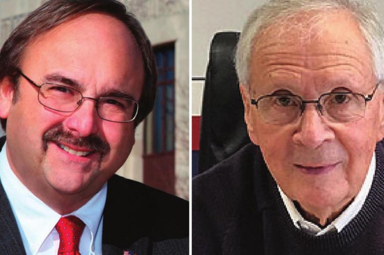 Jerry Nolte Clay County Presiding Commissioner and Bob King Ray County Presiding Commissioner