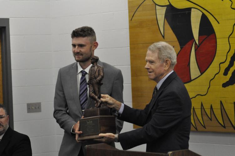 Adding to his trophy case