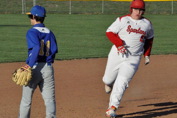 Headed to third