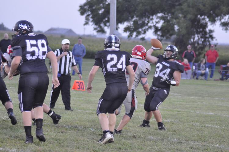 Looking downfield
