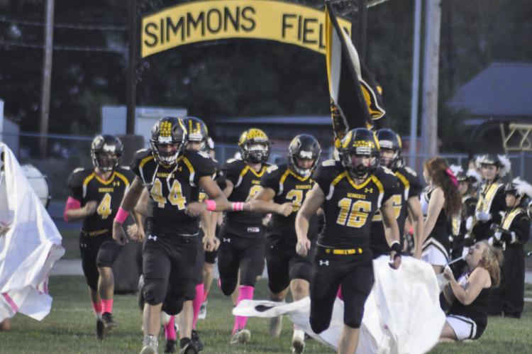 Taking the field