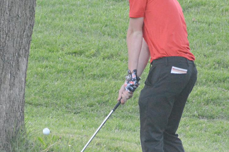 Near the green