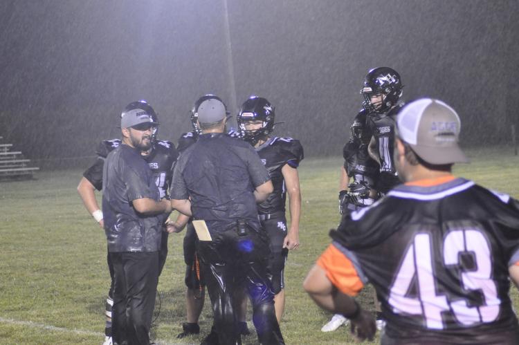 Coachin' (not singin') in the rain
