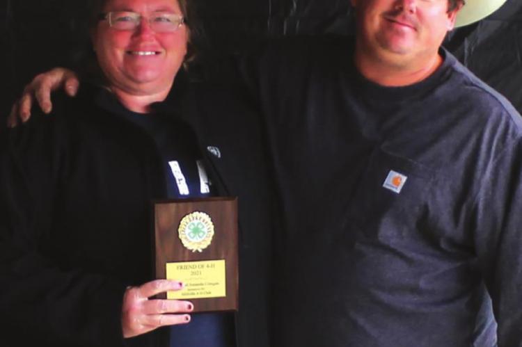 MISSOURI 4-H Foundation Frank Graham Volunteer Award recipients include Amanda and Tim Cringan of Ray County.