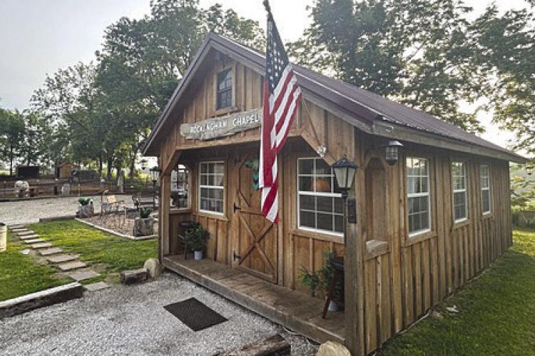 THE ROCKINGHAM CHAPEL now serves as a small sanctuary on the former church site, reflecting the property’s continued use for ministry and community gatherings. ROB KINNARD | Submitted