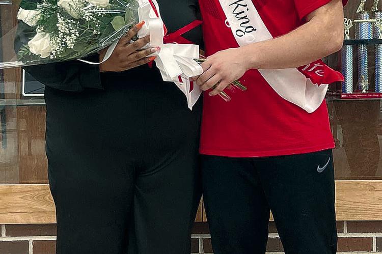 ANIYA WEBB AND Aidan Ivison are Mat Warming Queen and King for 2023. Submitted