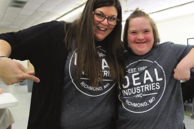 TAKING PRIDE in Ideal are director Heather Pugh and Maddy Murphy.