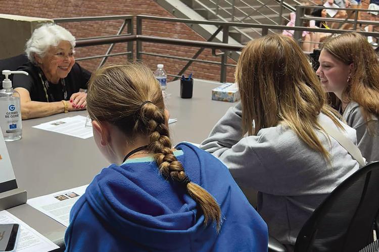 STUDENTS SPEAK with Rose-Helene Spreiregen. BRENDA HAMM | Submitted