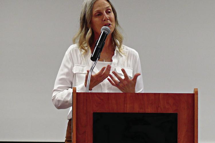 TARA CORWIN (NEE DANA), a standout tennis and basketball player in high school who also played tennis at Baker University, joins the Hall of Fame class of 2023.