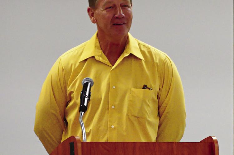 RICHMOND ALUMNUS Mark Kilgore is inducted for his prowess in football and track.