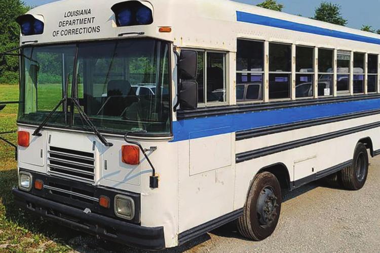 THIS BUS sells for $7,100 in the Ray County Sheriff’s Office auction.