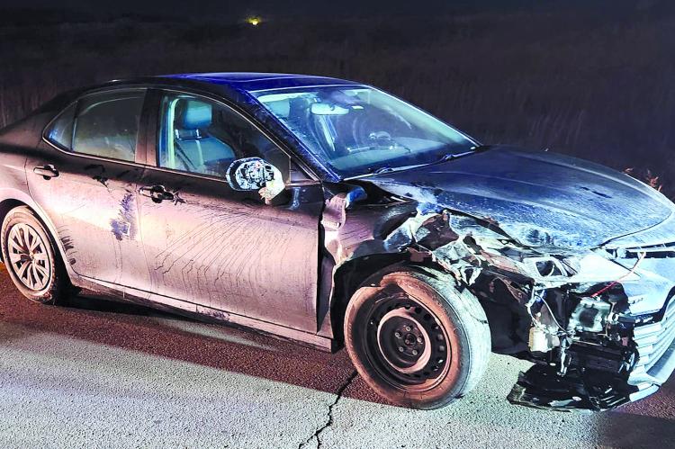 KANSAS RESIDENT DEREK RUDROFF crashes a stolen vehicle on a Highway 10 ramp and flees the scene. Rudroff is later arrested and is being held at Ray County Jail on a $20,000 bond. Submitted