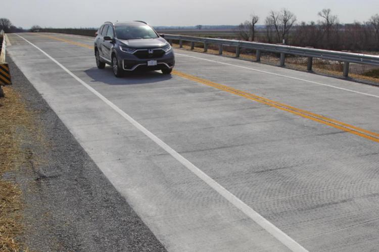 A NEW DECK covers the Route J Bridge, which reopened last week after being closed for a four-month rehabilitation project. J.C. VENTIMIGLIA | Staff