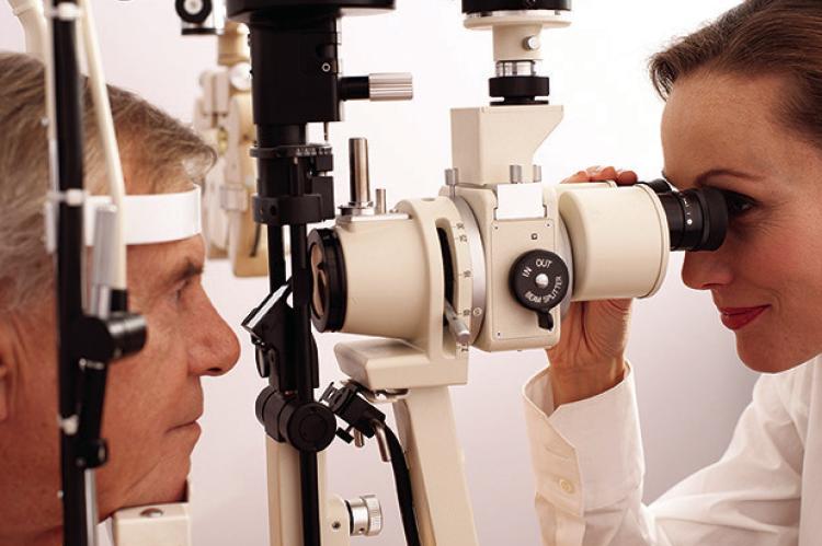 Loss of vision may be caused by AMD