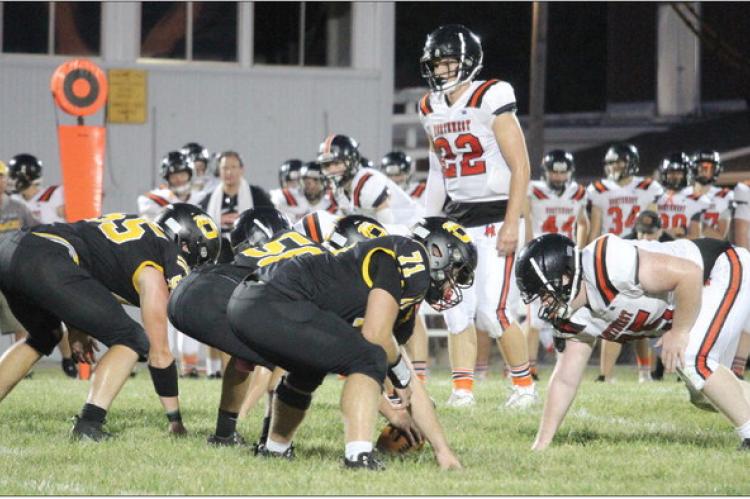 MIRANDA JAMISON | Staff AFTER FACING Northwest of Hughesville/Otterville Sept. 22 for homecoming, Orrick’s varsity 8-man football program continues to experiment on offense to try to find a spark that will get the Bearcats back to the winning ways they’ve known the past several seasons.