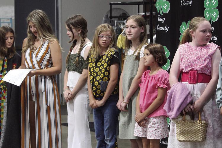 RAY COUNTY FAIR Fashion Show participants await the announcement of results. MIRANDA JAMISON | Staff