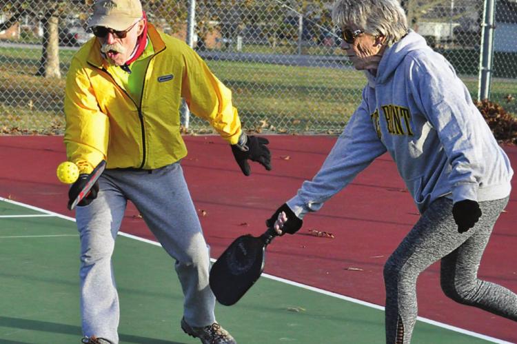 ADDING PICKLEBALL would make the Summer Olympics more exciting. SHAWN RONEY | Staff