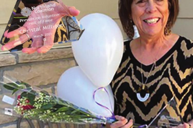 CHRISTAL MILLIAGAN is inducted into the Prevention Volunteer Hall of Fame as a result of spending many years as a champion for safeguarding the public.