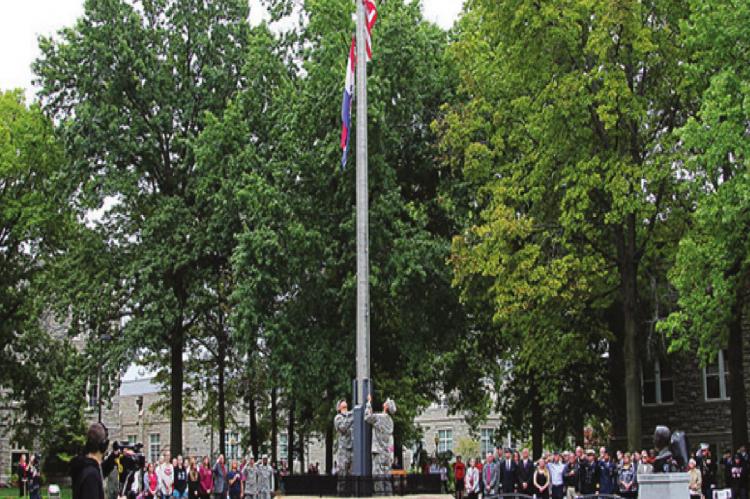JUST 10 MINUTES west of Whiteman Air Force Base, the University of Central Missouri leaders have raised their commitment to the education of area veterans, including through more educational programs and more attention to patriotic events, including remembering Sept. 11, 2001. J.C. VENTIMIGLIA | Staff