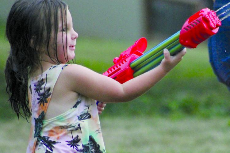 CAP waterfight soaks attendees