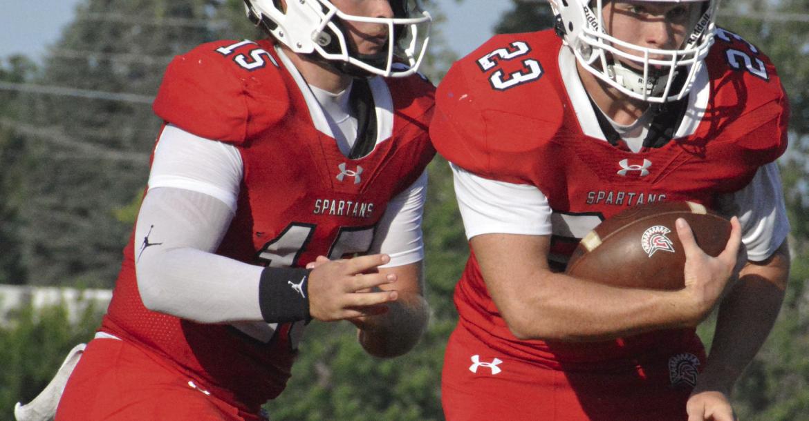 RBs explode for TDs at Red and White Game