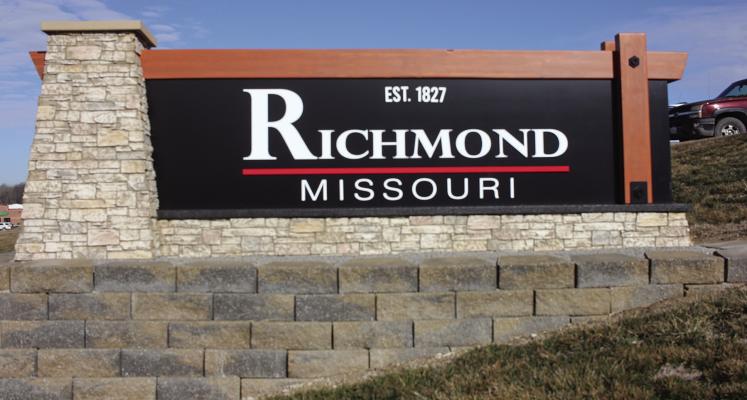THE RICHMOND CITY TEAM’S Wecome Sign Project is making continuous progress. Started in 2022, The project was made possible through a generous grant from the Richmond Industrial Development Corporation. SOPHIA BALES | Staff