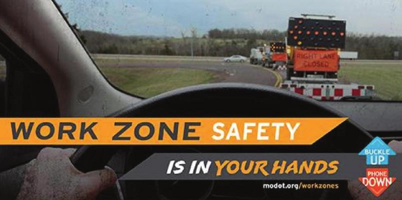 THE MISSOURI Department of Transportation reminds motorists that the construction season is underway and to be alert for road crews.