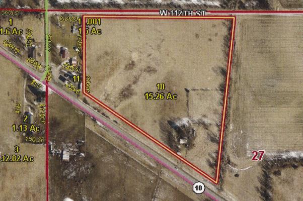 THE 15.26-ACRE land near Hwys 10 and C was a discussion topic at Tuesday’s Ray County Commissioners meeting. Submitted