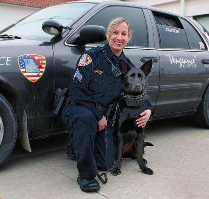 FORMER Richmond Police Sgt. and K-9 officer Amy Sisson plans to deepen her crime-solving skills as a Ray County detective. Staff