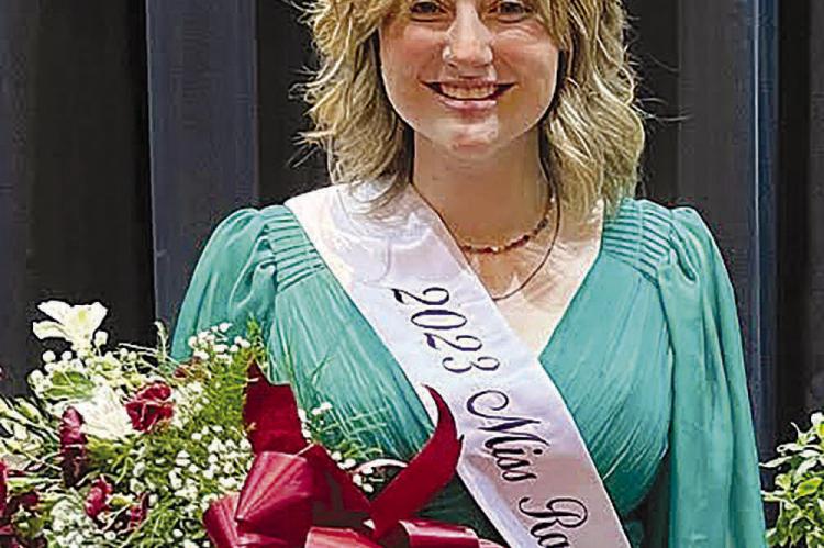 EMERSEN HARRIS of Lawson was crowned 2023 Miss Ray County during the pageant held recently at Farris Theater. Submitted