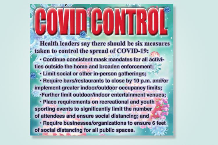 6 Steps to Covid Control