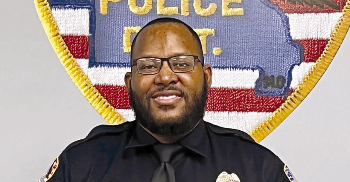 ROMULUS DAVIS was awarded Richmond Police Officer of the Year during a recent Richmond City Council meeting. Davis has been with the department for four years. SOPHIA BALES | Staff