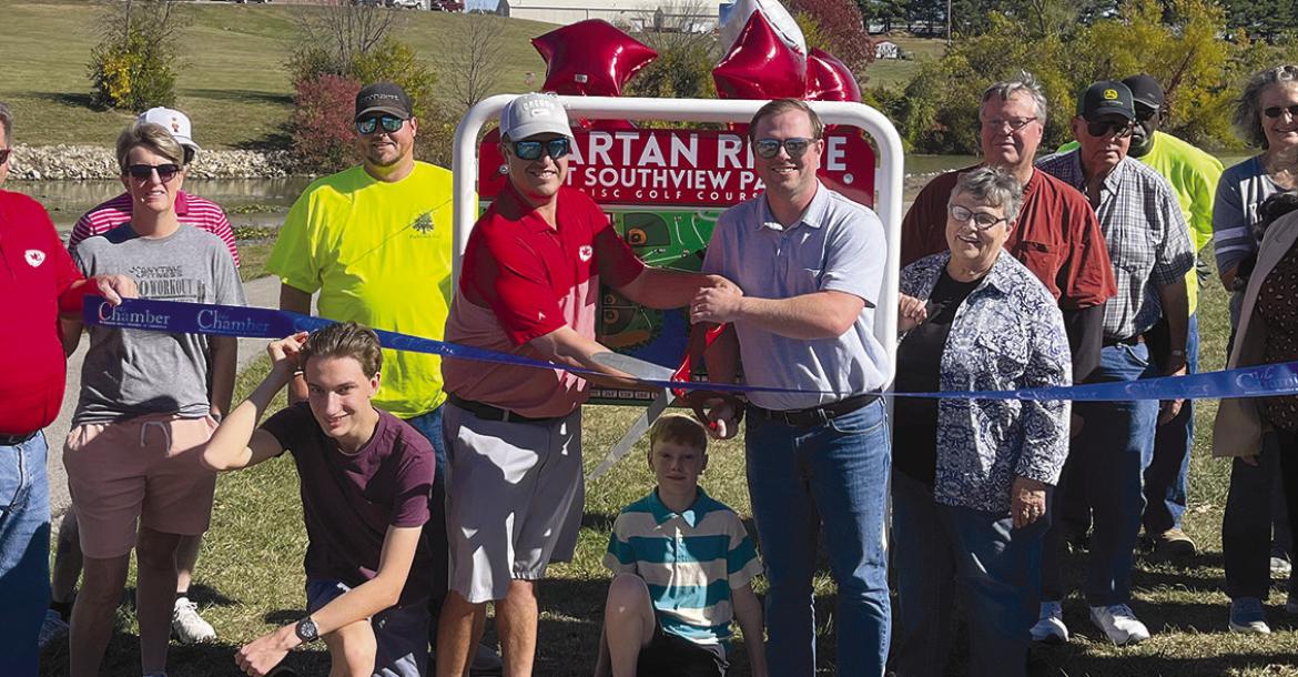 Disc golf course opens to public