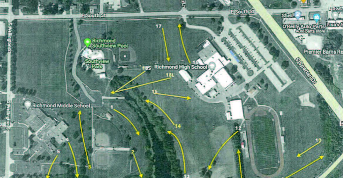 City, school board finalize disc golf course layout